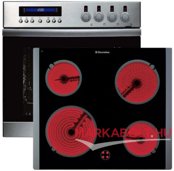 Electrolux EON 6697 X + EHL 6625 P sütő és főzőlap szett 